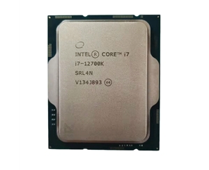 英特爾酷睿十二代處理器 i7-12700K (散片) 3.8GHz 12核心20線程