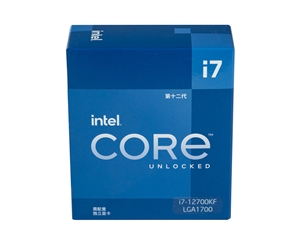 英特爾酷睿十二代 Intel i7-12700KF 臺(tái)式機(jī)CPU處理器 12核20線程 單核睿頻至高可達(dá)5.0Ghz 25M三級(jí)緩存