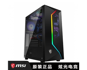 微星(MSI)玩派2(MAG VAMPIRIC 100L)中塔游戲電腦機(jī)箱