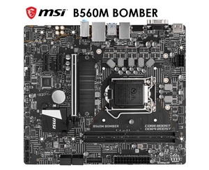 微星(MSI)B560M BOMBER 爆破彈電腦主板 支持CPU10400F/11400F/11600KF/10700/11700(INTEL B560/LGA 1200)