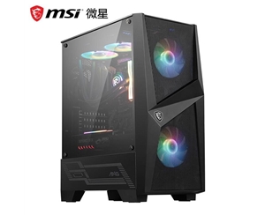 微星(MSI)戰(zhàn)斧MAG FORGE 100R 中塔游戲電腦機箱