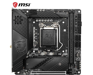 微星(MSI)MEG Z590I UNIFY暗影電腦主板 支持WiFi6E CPU 11700K/11900K