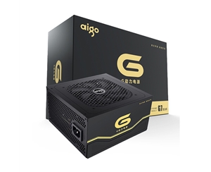 愛國(guó)者（aigo）G7直線版 額定700W電源（主動(dòng)PFC/雙CPU供電/智能溫控）臺(tái)式電腦主機(jī)箱電源