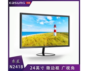 東星N241B（黑色）24寸 VGA+HDMI 顯示器