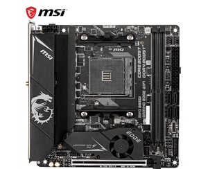 微星(MSI)MPG B550I GAMING EDGE WIFI刀鋒電腦主板 支持WiFi6 CPU5900X/5600X