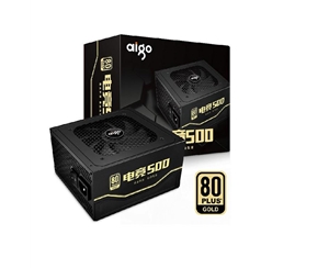 愛國(guó)者電競(jìng)500 額定500W 臺(tái)式機(jī)電腦電源（全電壓金牌/DC-DC/黑色扁平線材支持背線/三年質(zhì)保）