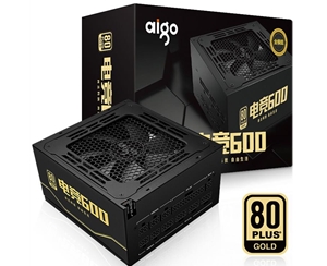 愛國(guó)者（aigo）電競(jìng)600全模組版 額定600W 金牌全模組電腦電源