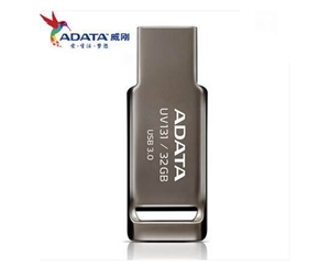 威剛（ADATA）UV131 32GB高速3.1金屬優(yōu)盤學生商務車載音樂優(yōu)盤防水優(yōu)盤