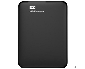 WD/西部數(shù)據(jù) E元素 1TB USB3.0 移動硬盤