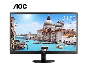 AOC E2270SWN5 21.5英寸寬屏LED背光液晶電腦顯示器（黑色）