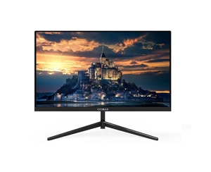 酷樂 CCOLLE G226 22寸 平面無(wú)邊框/V型底座 黑色液晶顯示器 HDMI+VGA