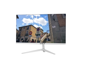 酷樂 CCOLLE G228 22寸 平面無(wú)邊框/V型底座 白色液晶顯示器 HDMI+VGA