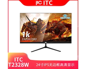 ITC顯示器 T2328W 24寸/黑色/平面無邊框V型底座 VGA+HDMI